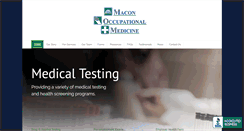 Desktop Screenshot of maconoccmedicine.org